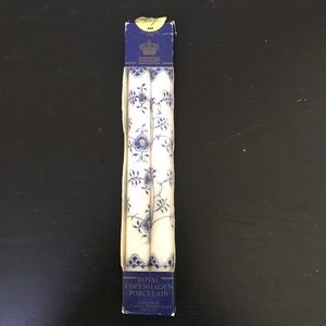 Royal Copenhagen Candle Sticks Vintage 1980s